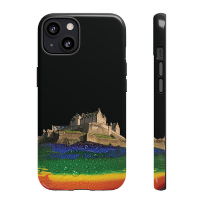 Edinburgh Castle Pride Rockface Phone Case - Rain, Various