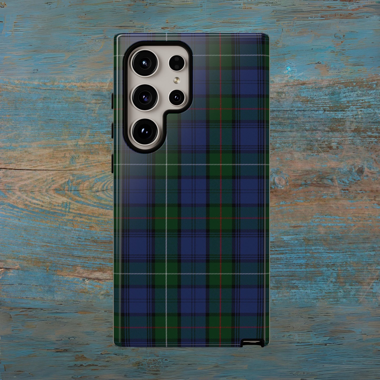 Étui de téléphone à motif tartan écossais - MacKenzie, Divers