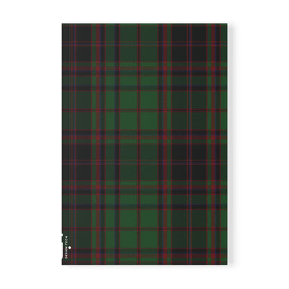 Scottish Tartan Softcover A5 Notebook - Buchan