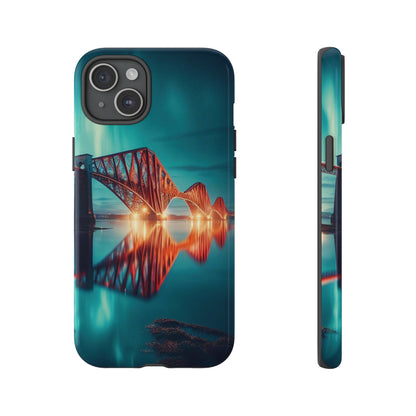 Forth Rail Bridge Art Phone Case, Scotland, Various