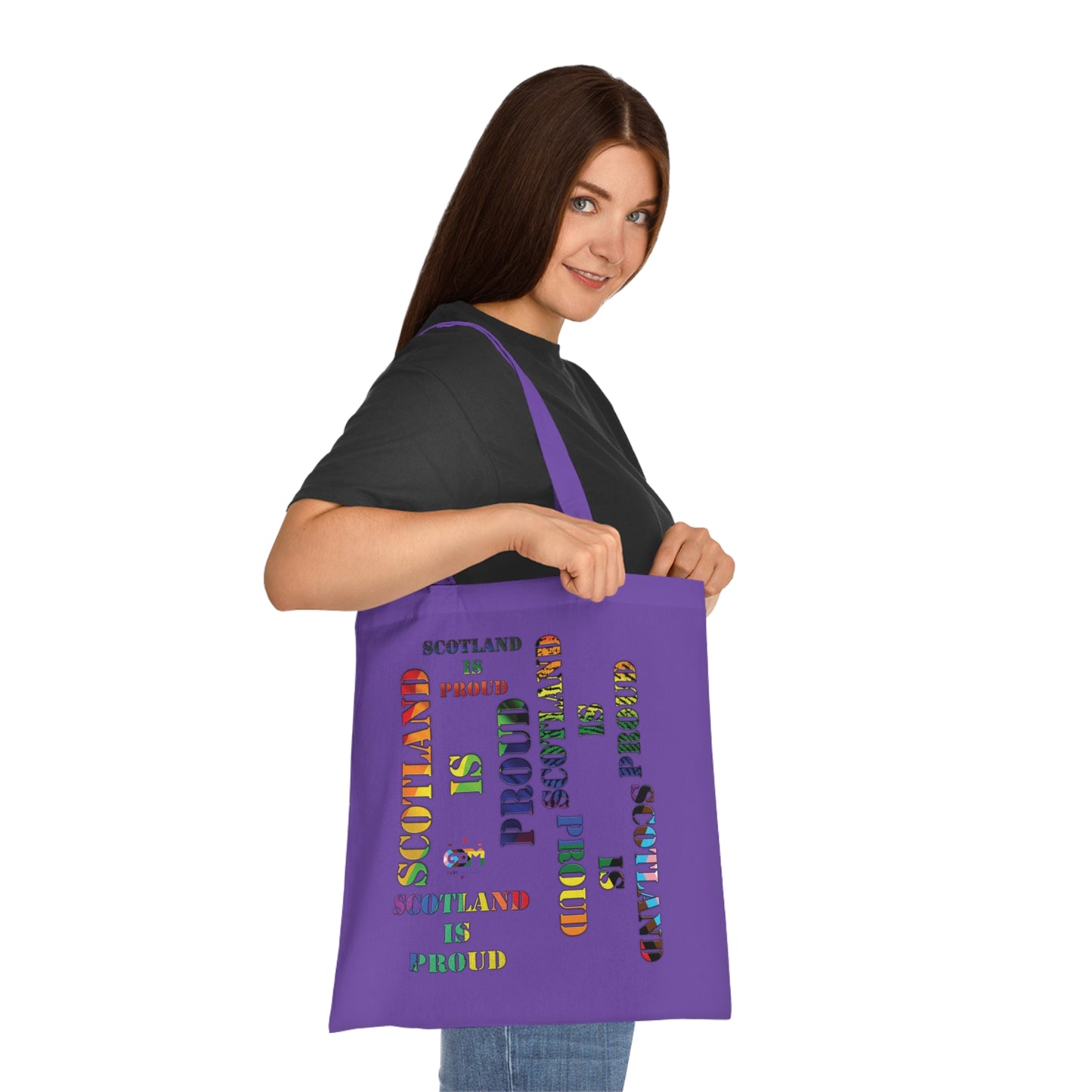 Scotland Pride Slogans Cotton Tote Bag