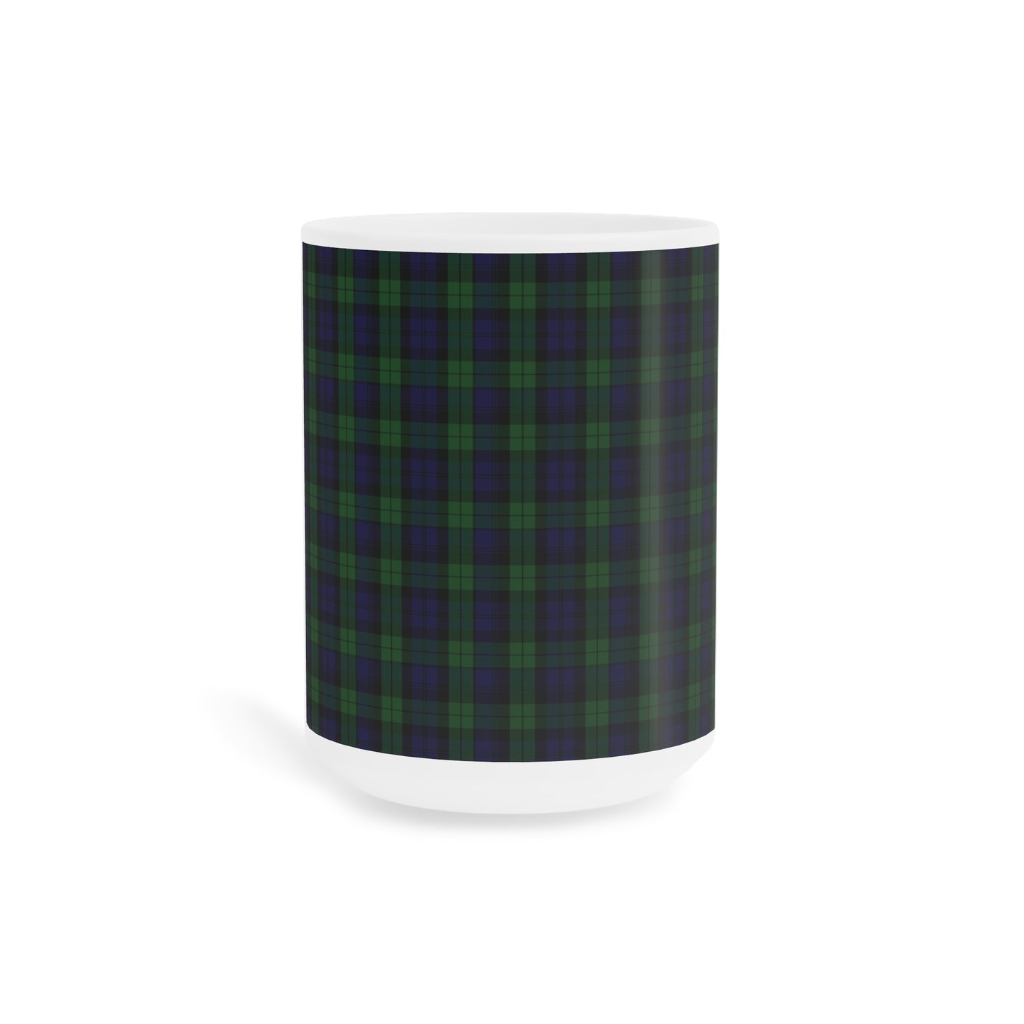 Tartan Mug - Black Watch Tartan, Scottish, Various Sizes