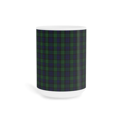 Tartan Mug - Black Watch Tartan, Scottish, Various Sizes