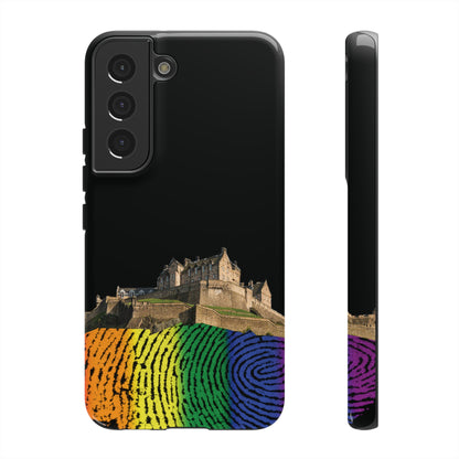 Edinburgh Castle Pride Rockface Phone Case - Fingerprint, Various