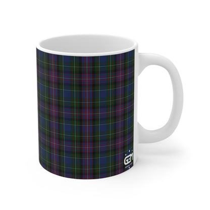 Tartan Mug - Rankin Tartan, Scottish, Various Sizes