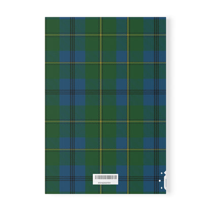 Scottish Tartan Softcover A5 Notebook - Johnstone