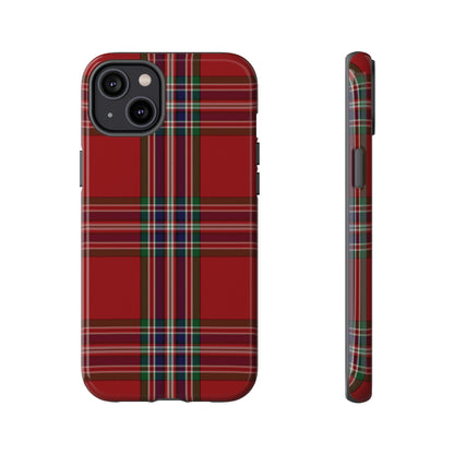 Scottish Tartan Phone Case - MacFarlane Red, Various