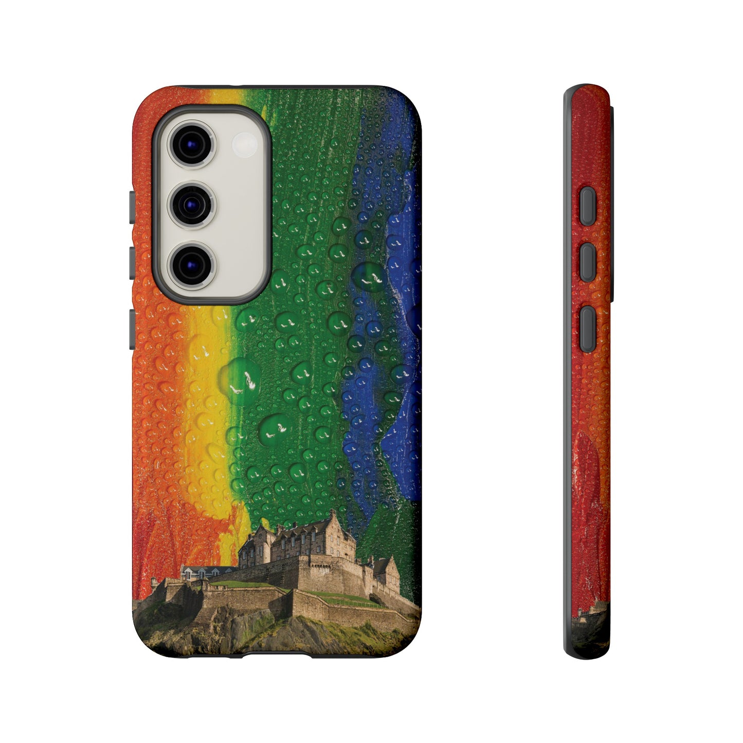 Edinburgh Castle Pride Phone Case - Rain, Various