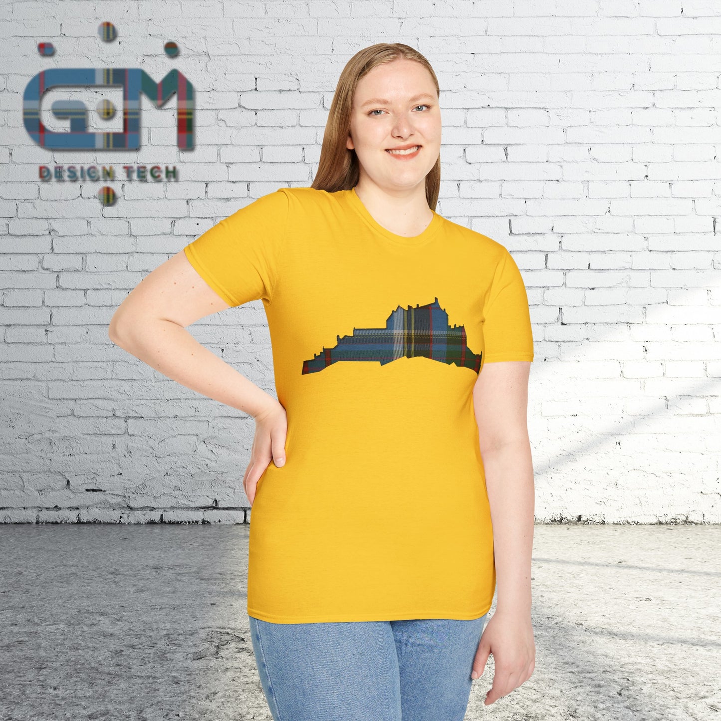 Tartan Edinburgh Castle - Anderson Old Unisex T-Shirt