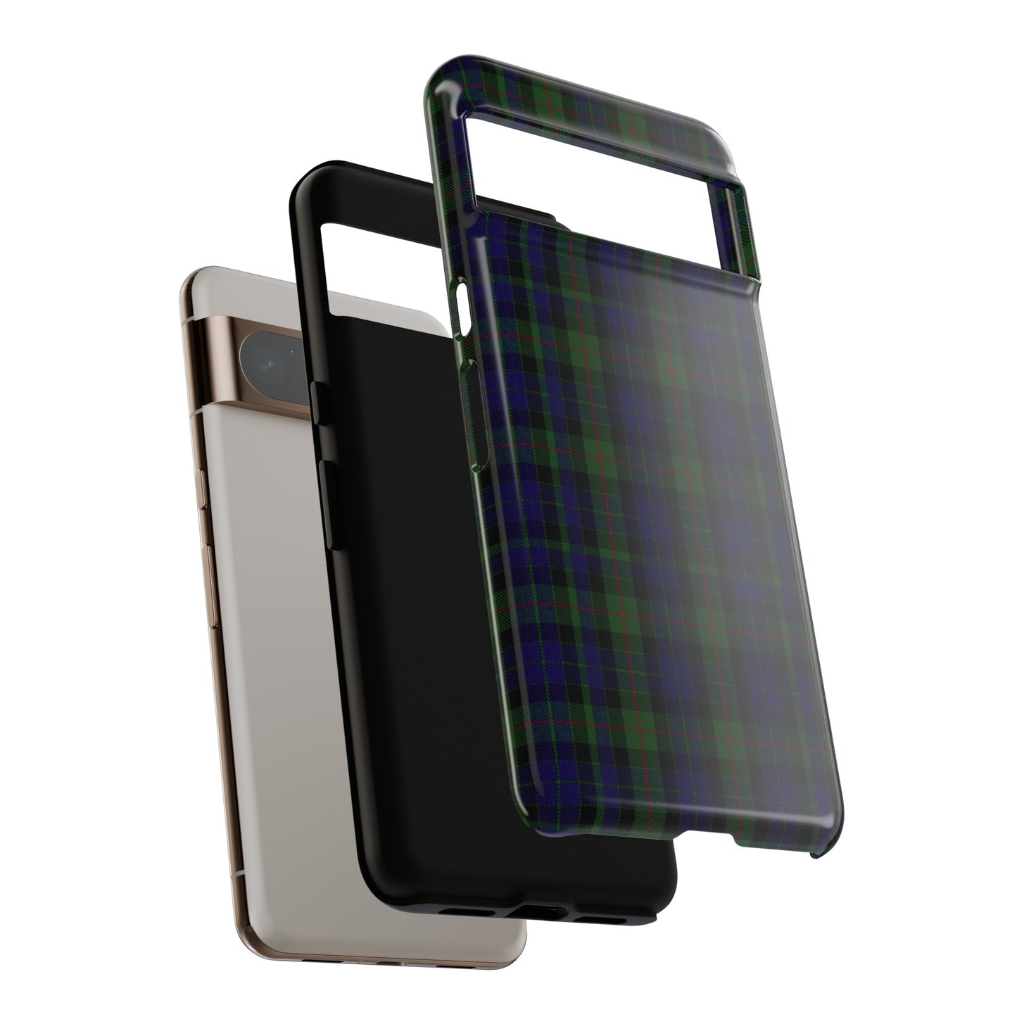 Étui de téléphone à motif tartan écossais - Gunn, divers