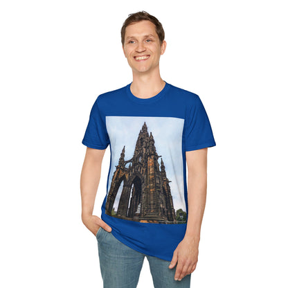 Scott Monument Photo Softstyle T-Shirt, Unisex Tee, Various Colours