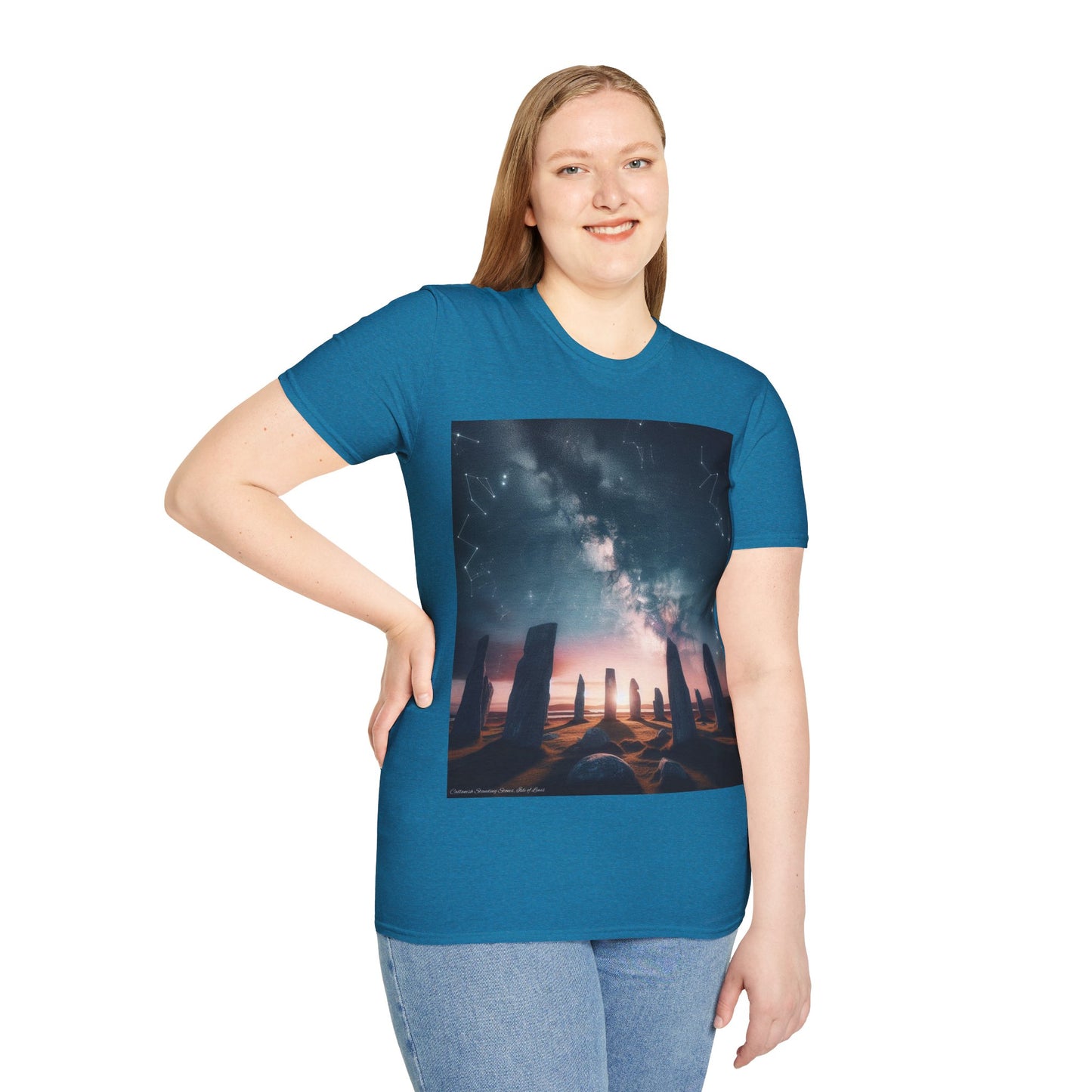 Callanish Standing Stones - Isle of Lewis Softstyle T-Shirt, Unisex Tee, Scottish Landmarks, Various Colours