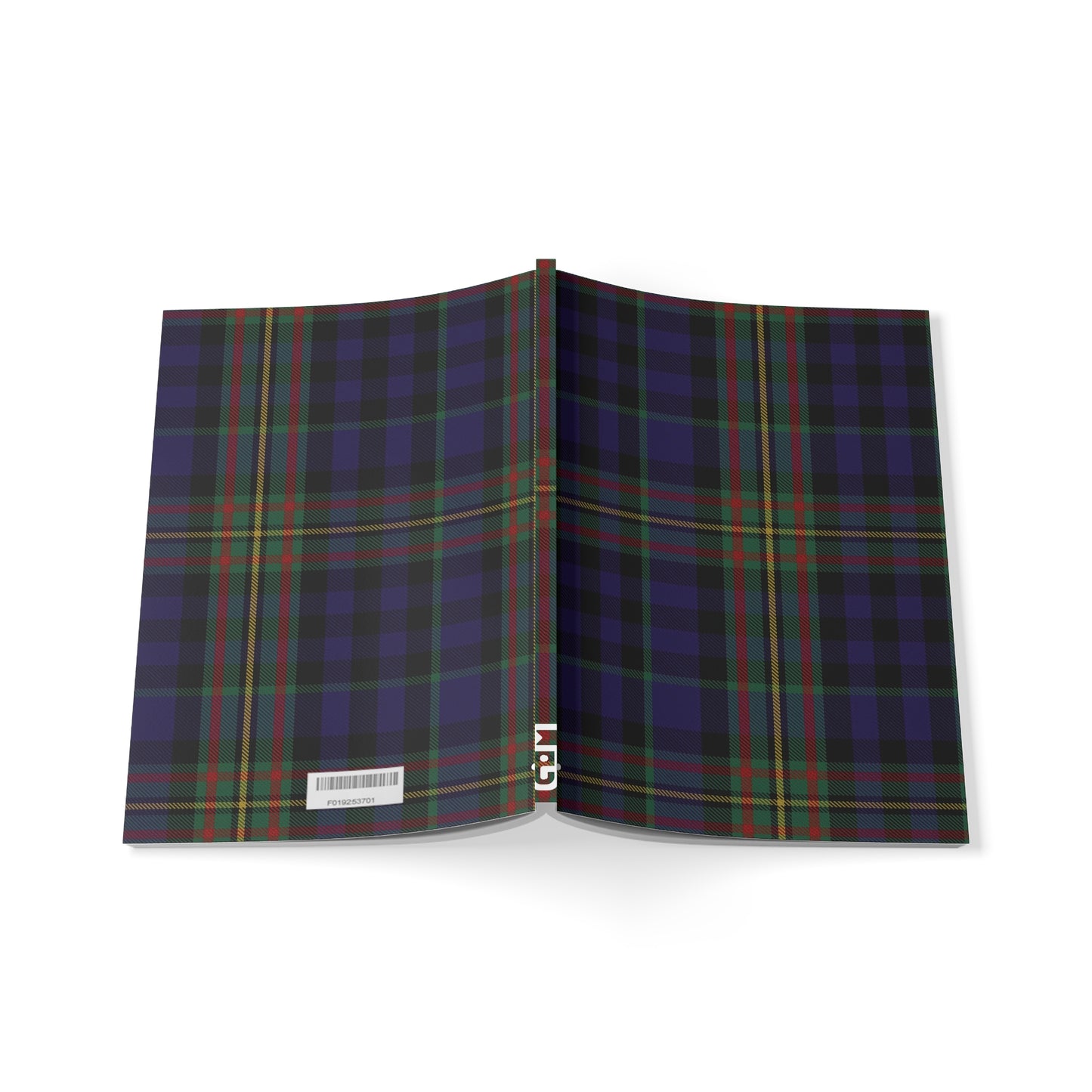 Scottish Tartan Softcover A5 Notebook - MacLennan