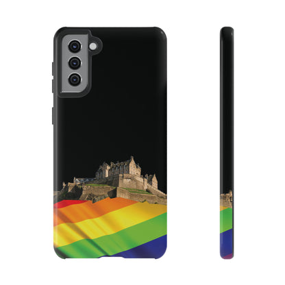 Edinburgh Castle Pride Rockface Phone Case - Flag, Various