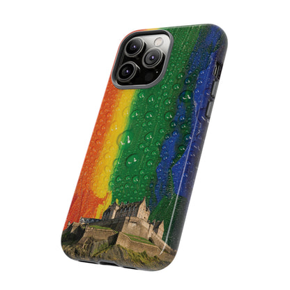 Edinburgh Castle Pride Phone Case - Rain, Various