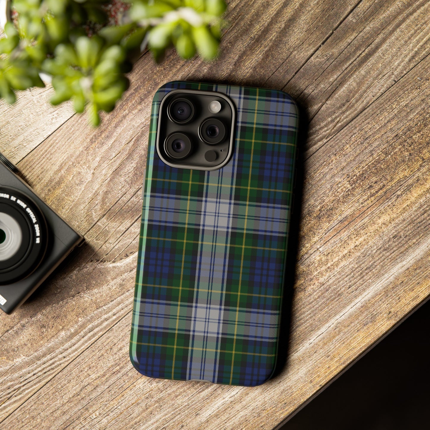 Scottish Tartan Phone Case - Gordon Dress, Various