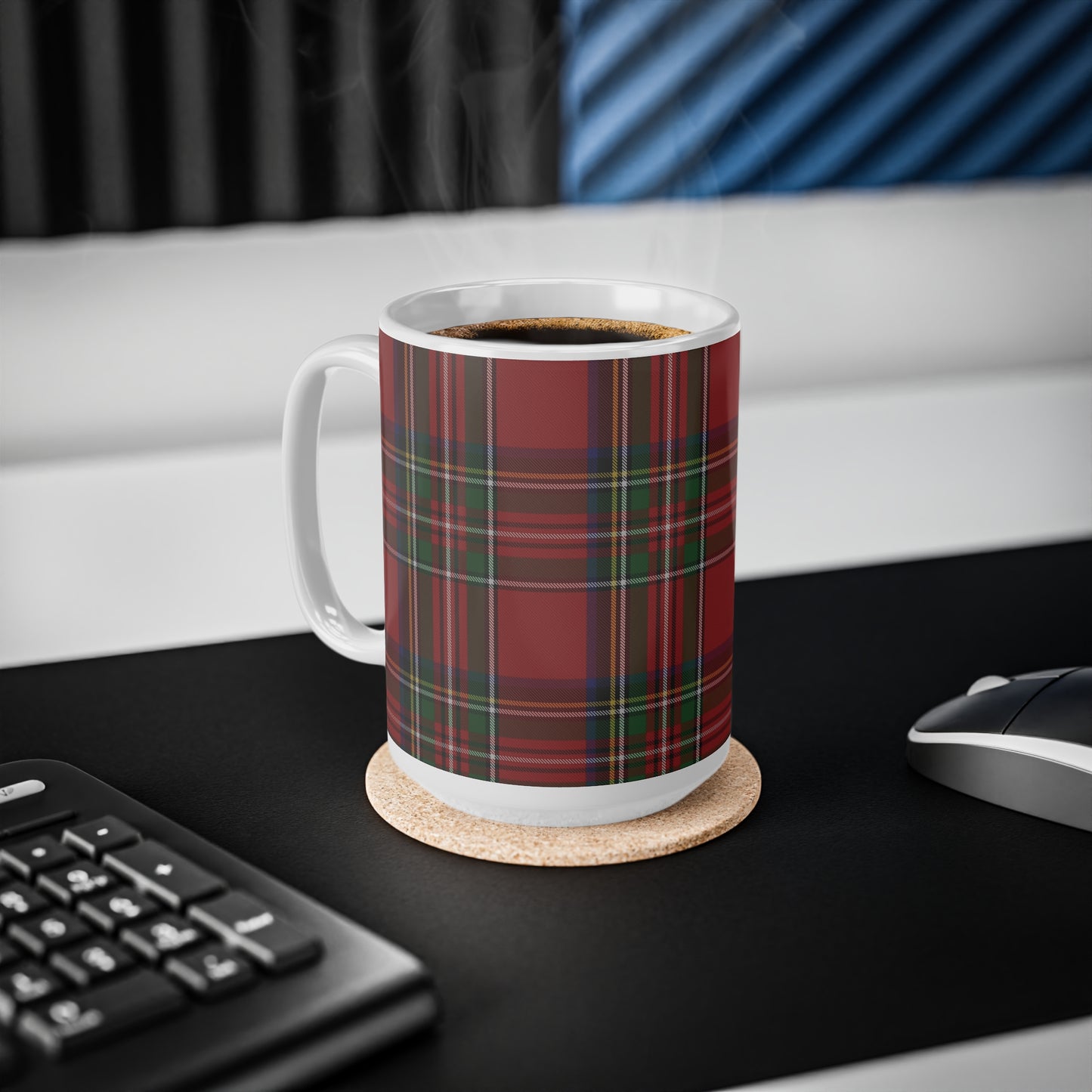 Stewart Royal Tartan Mug, Scotland