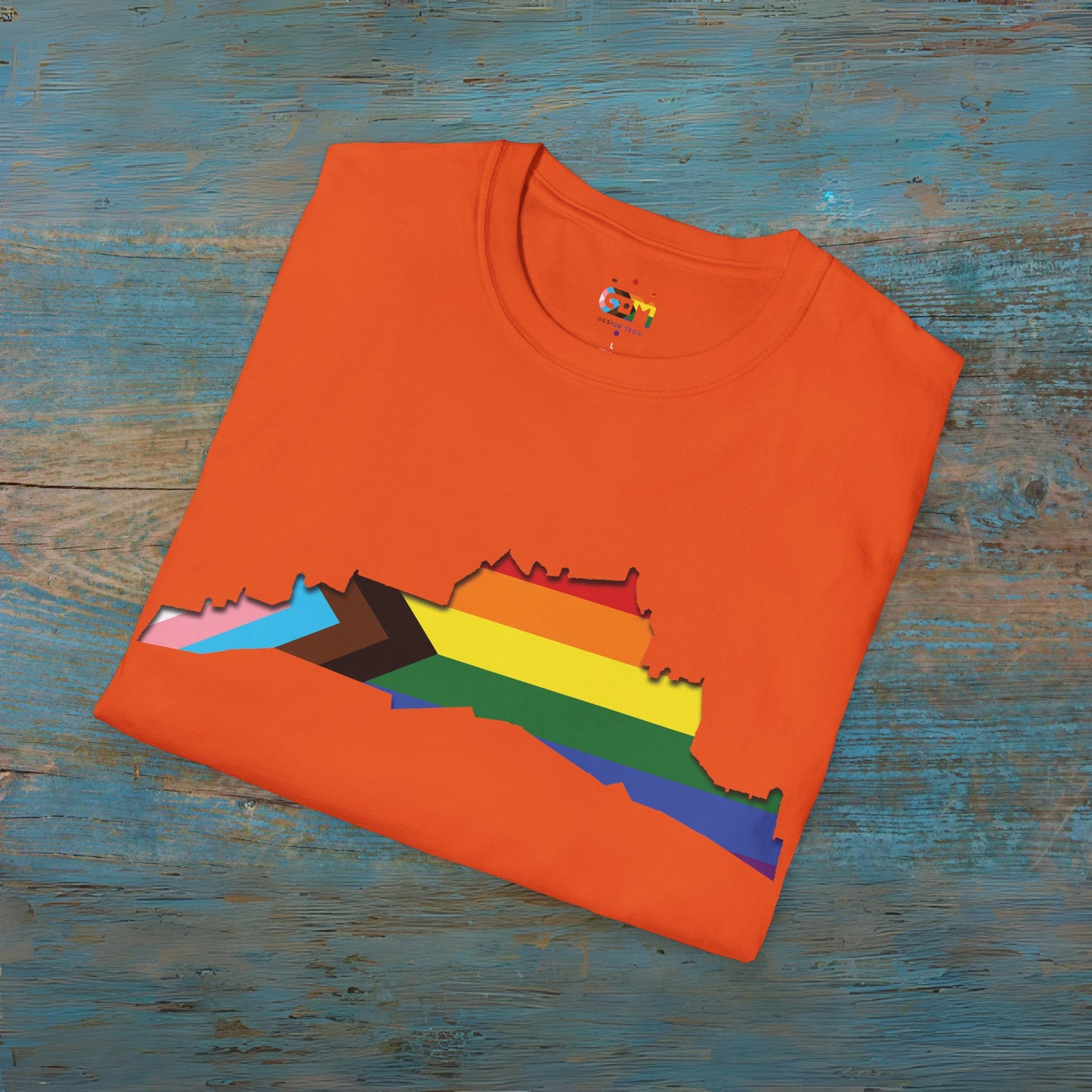 Edinburgh Castle Pride Progress Art Unisex T-Shirt