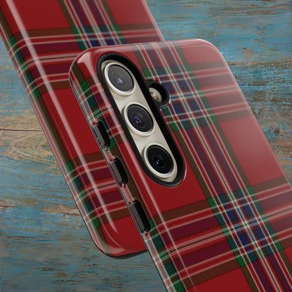 Scottish Tartan Phone Case - MacFarlane Red, Various