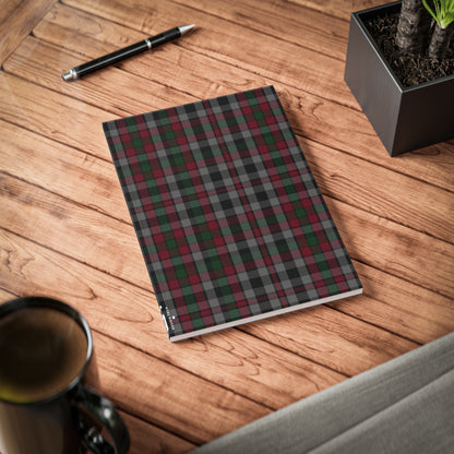 Scottish Tartan Softcover A5 Notebook - Borthwich