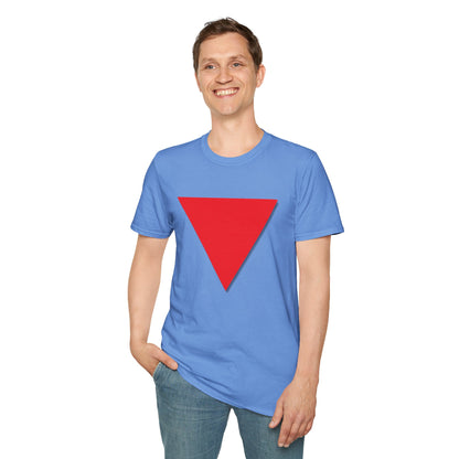 Red Triangle Softstyle Unisex T-Shirt, Various Colours