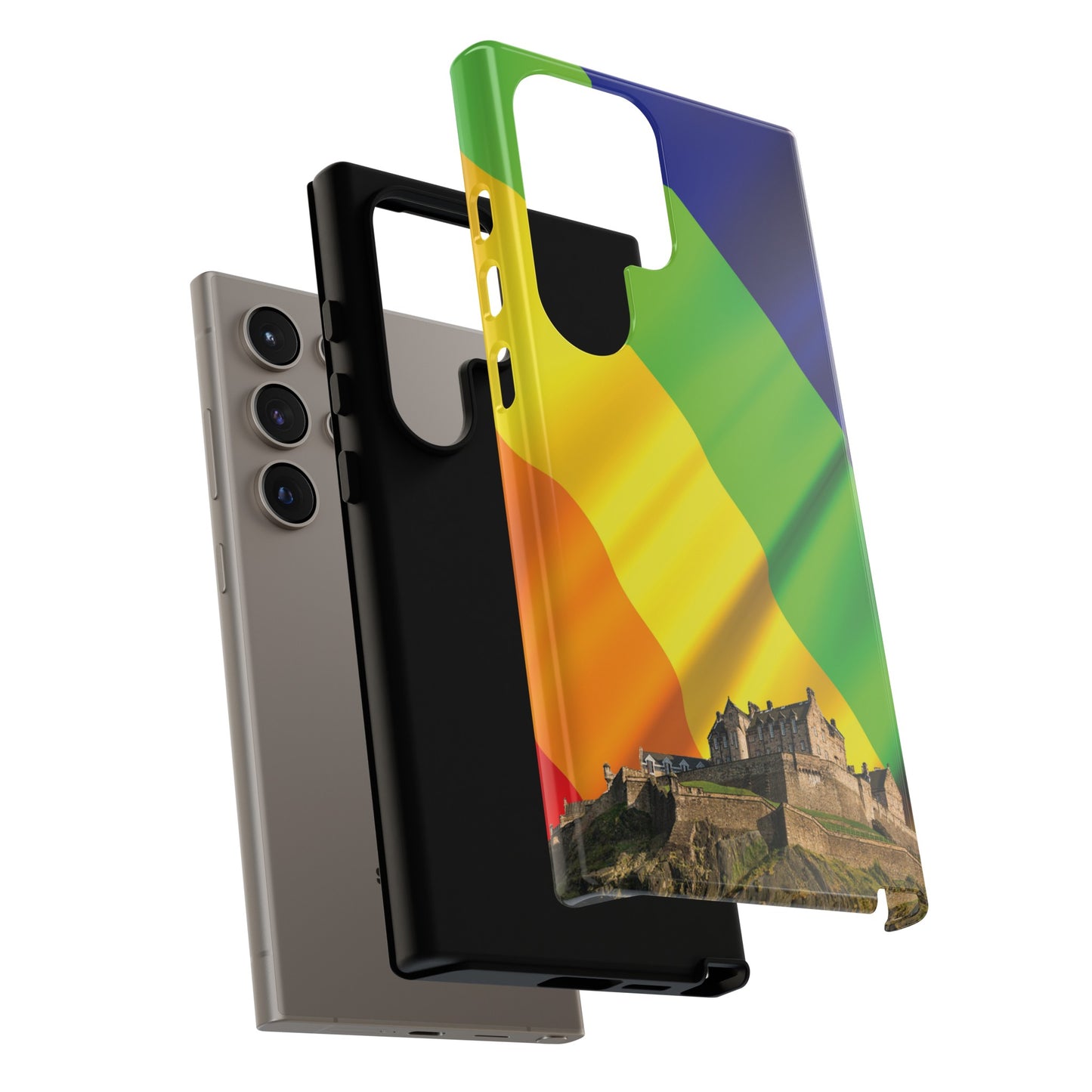 Edinburgh Castle Pride Phone Case - Flag, Various