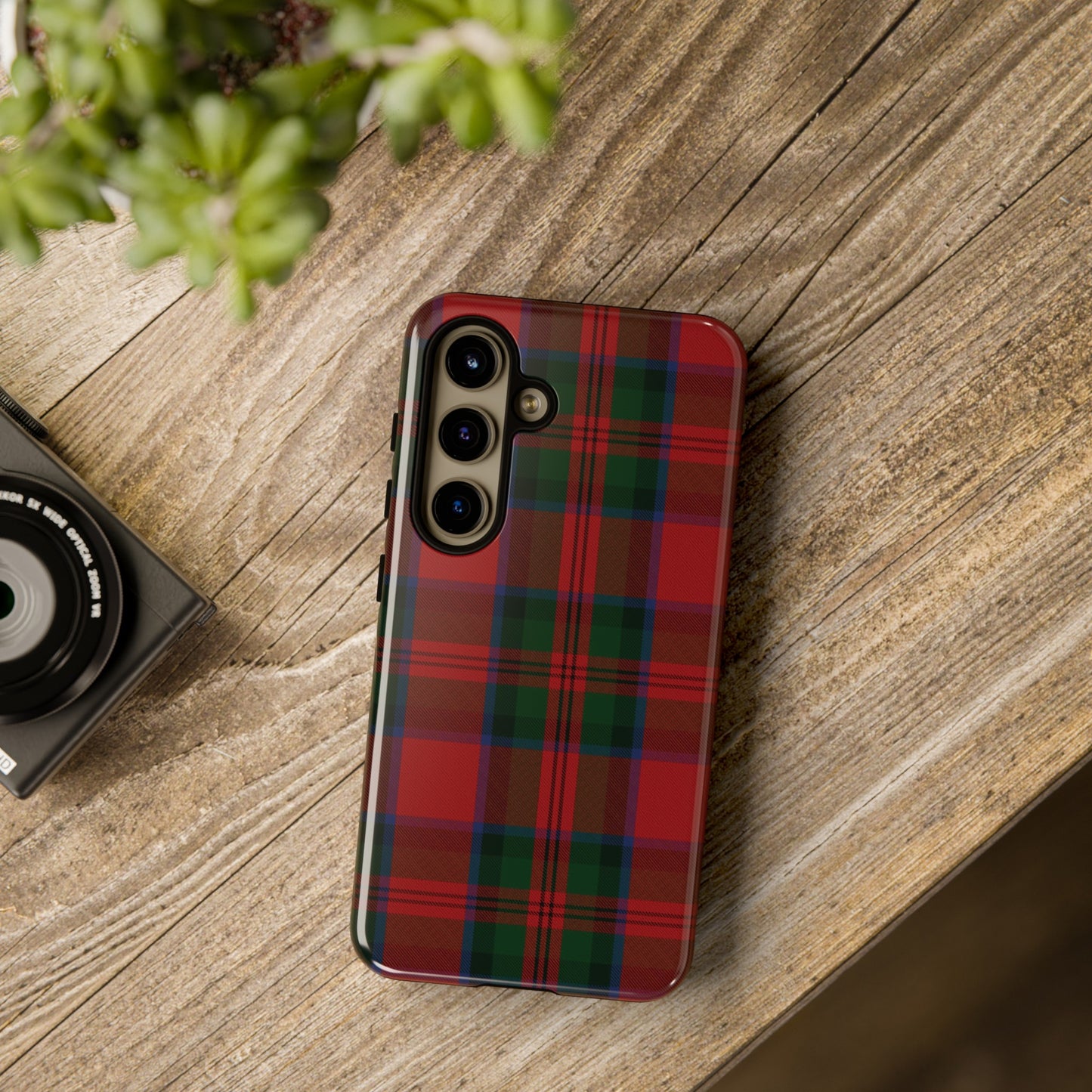 Étui de téléphone à motif tartan écossais - MacDuff, divers