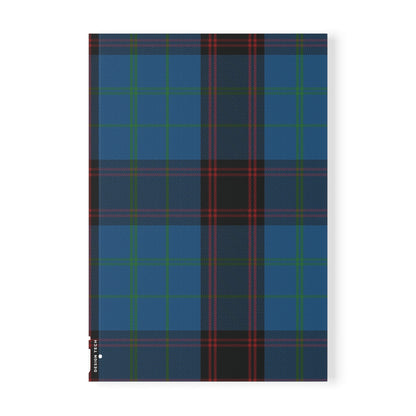 Scottish Tartan Softcover A5 Notebook - Home