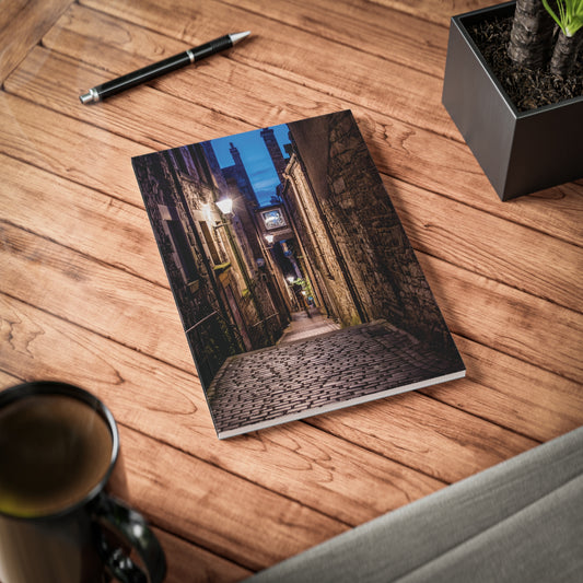 Edinburgh Alley Photo Softcover Notebook, A5