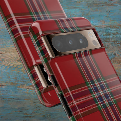 Scottish Tartan Phone Case - MacFarlane Red, Various