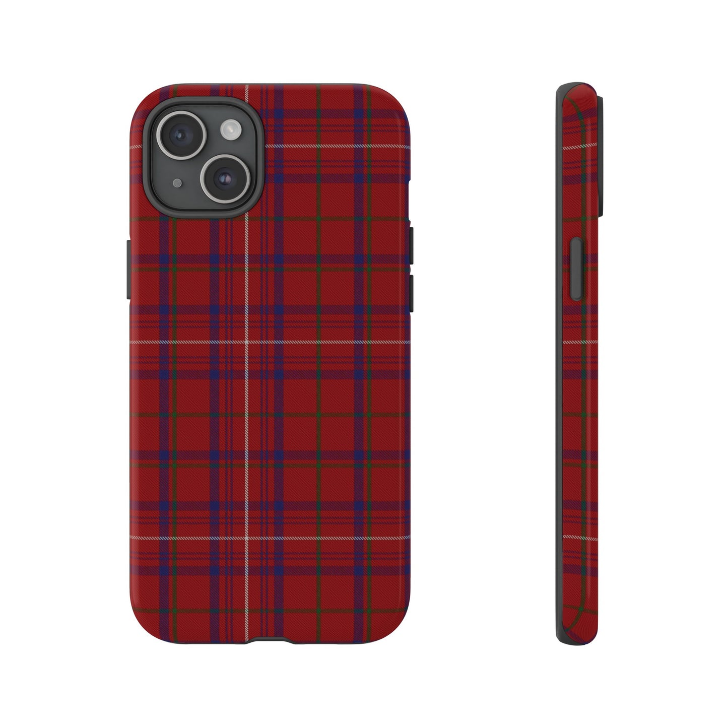 Scottish Tartan Phone Case - Rose, Various