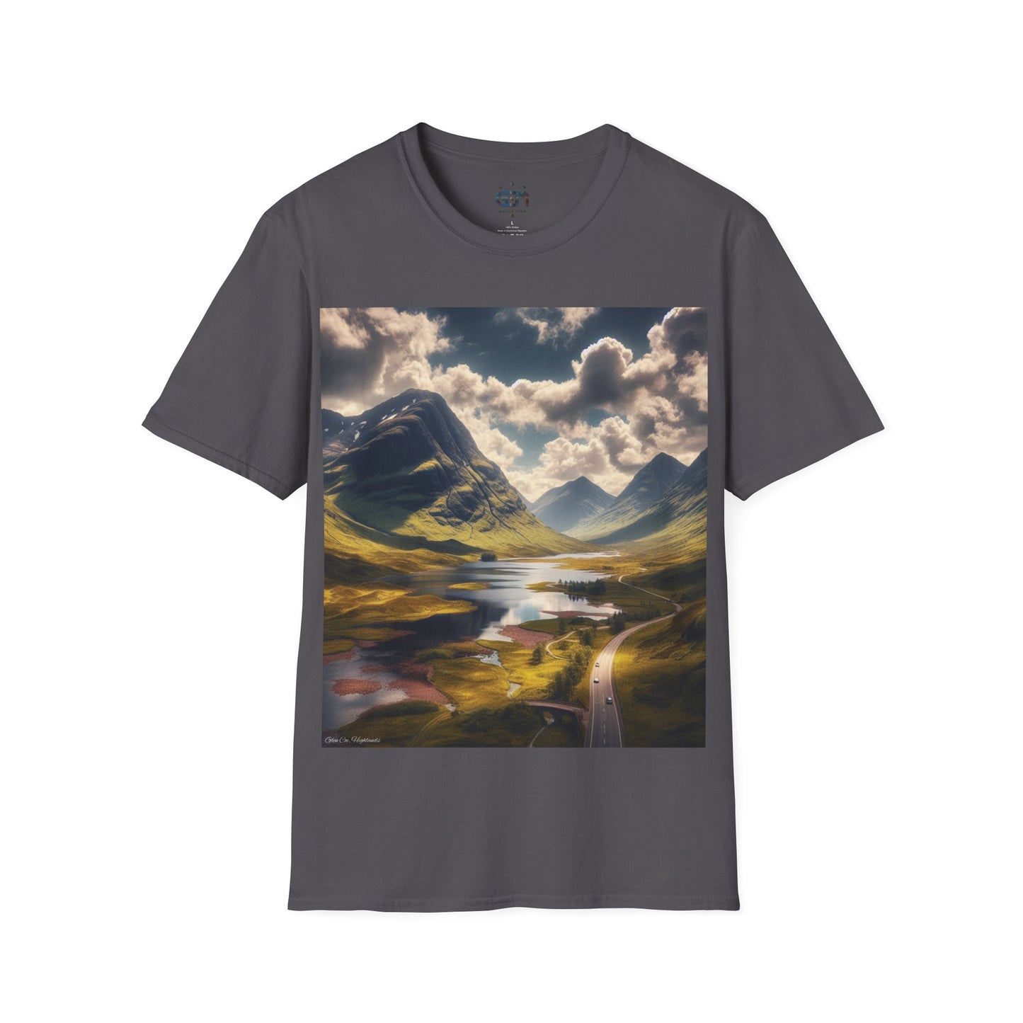 Glen Coe - Highlands Softstyle T-Shirt, Unisex Tee, Scottish Landmarks, Various Colours