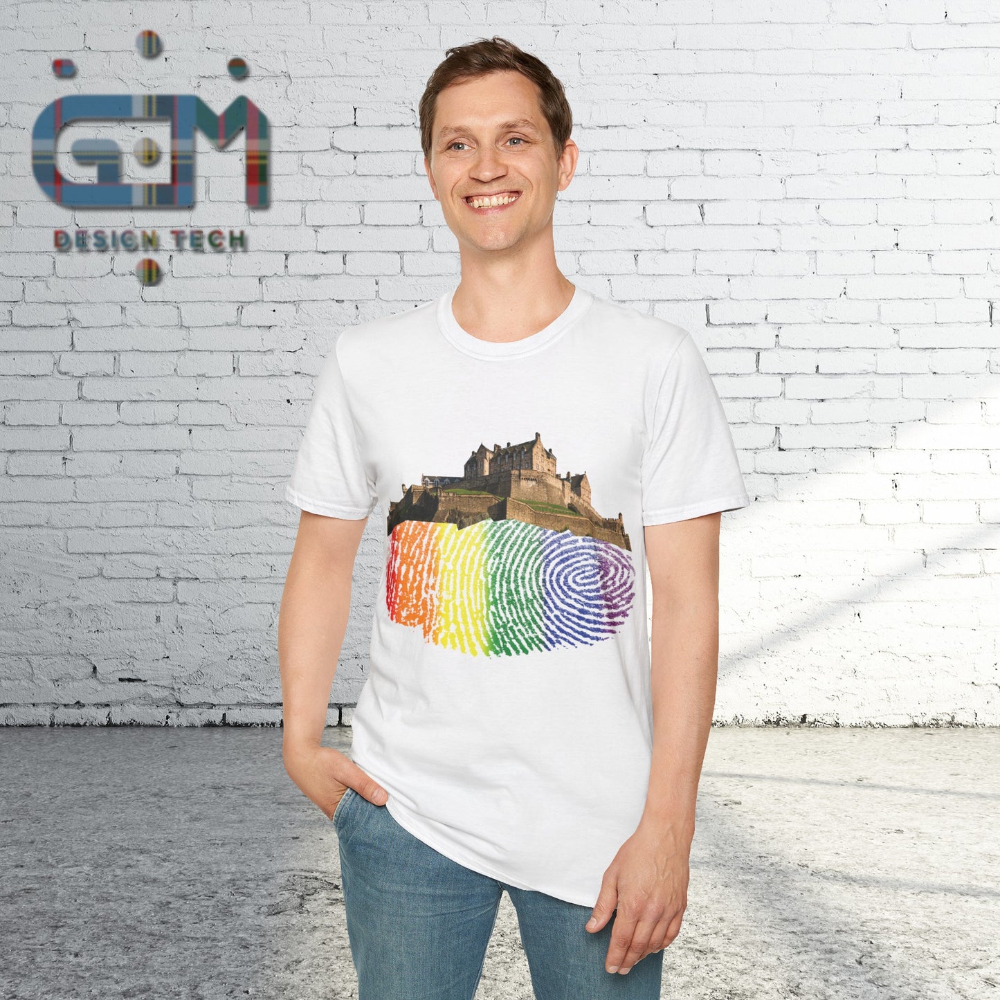 Edinburgh Castle on the Pride Rock Photo Unisex T-Shirt