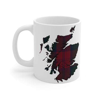 Tasse de carte de tartan d’Écosse - Lindsay Tartan, différentes tailles 