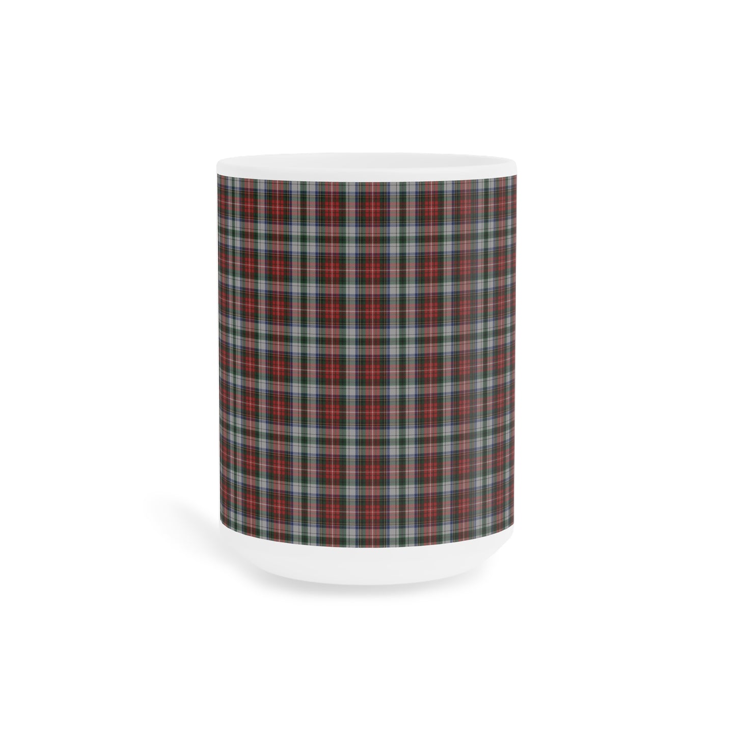 Tartan Mug - Stewart Tartan, Scottish, Various Sizes