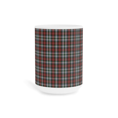 Tartan Mug - Stewart Tartan, Scottish, Various Sizes