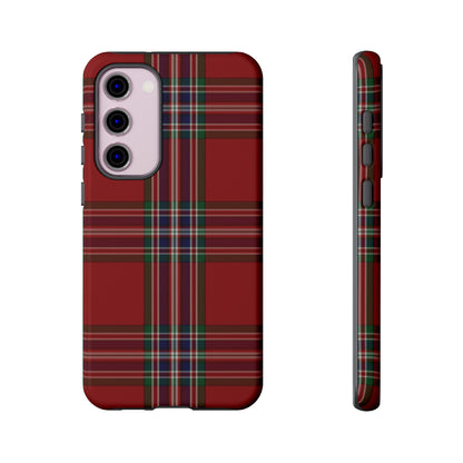 Scottish Tartan Phone Case - MacFarlane Red, Various