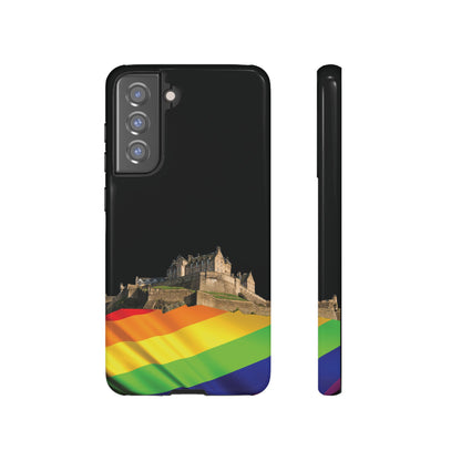 Edinburgh Castle Pride Rockface Phone Case - Flag, Various