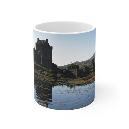 Eilean Donan Castle Photo Mug, Coffee Cup, Tea Cup, Scottish Art, Scottish Landmarks, Scottish Nature, White