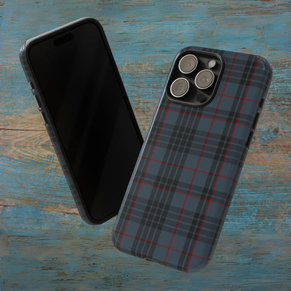 Étui de téléphone à motif tartan écossais - Mackay Blue, divers