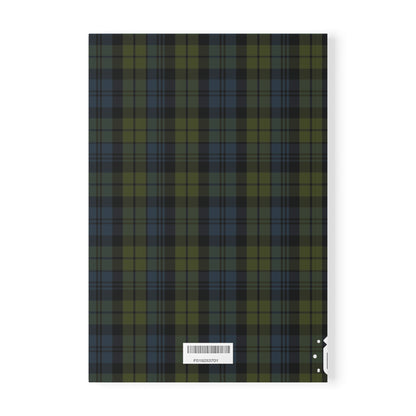 Scottish Tartan Softcover A5 Notebook - Campbell