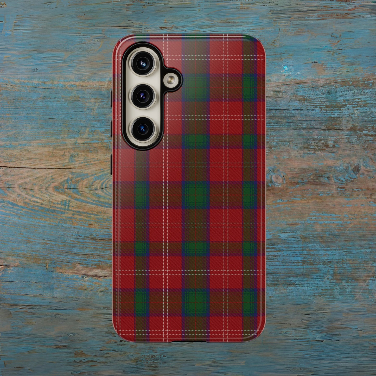 Étui de téléphone à motif tartan écossais - Chisholm, divers