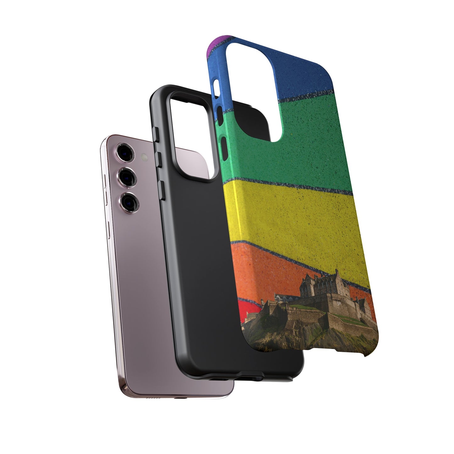 Edinburgh Castle Pride Phone Case - Road, Various