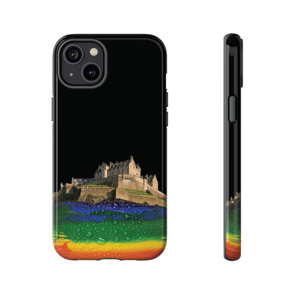 Edinburgh Castle Pride Rockface Phone Case - Rain, Various