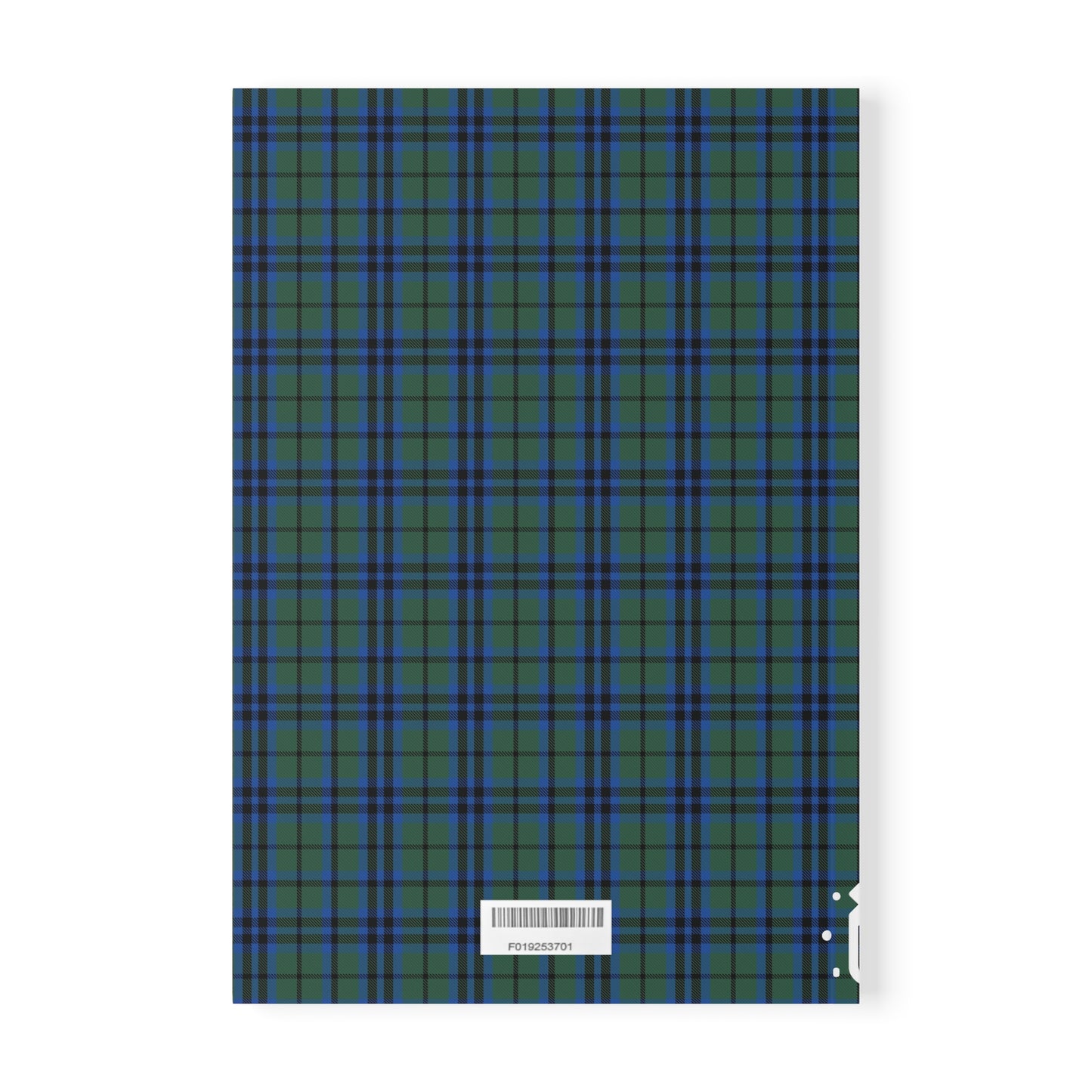 Scottish Tartan Softcover A5 Notebook - Keith