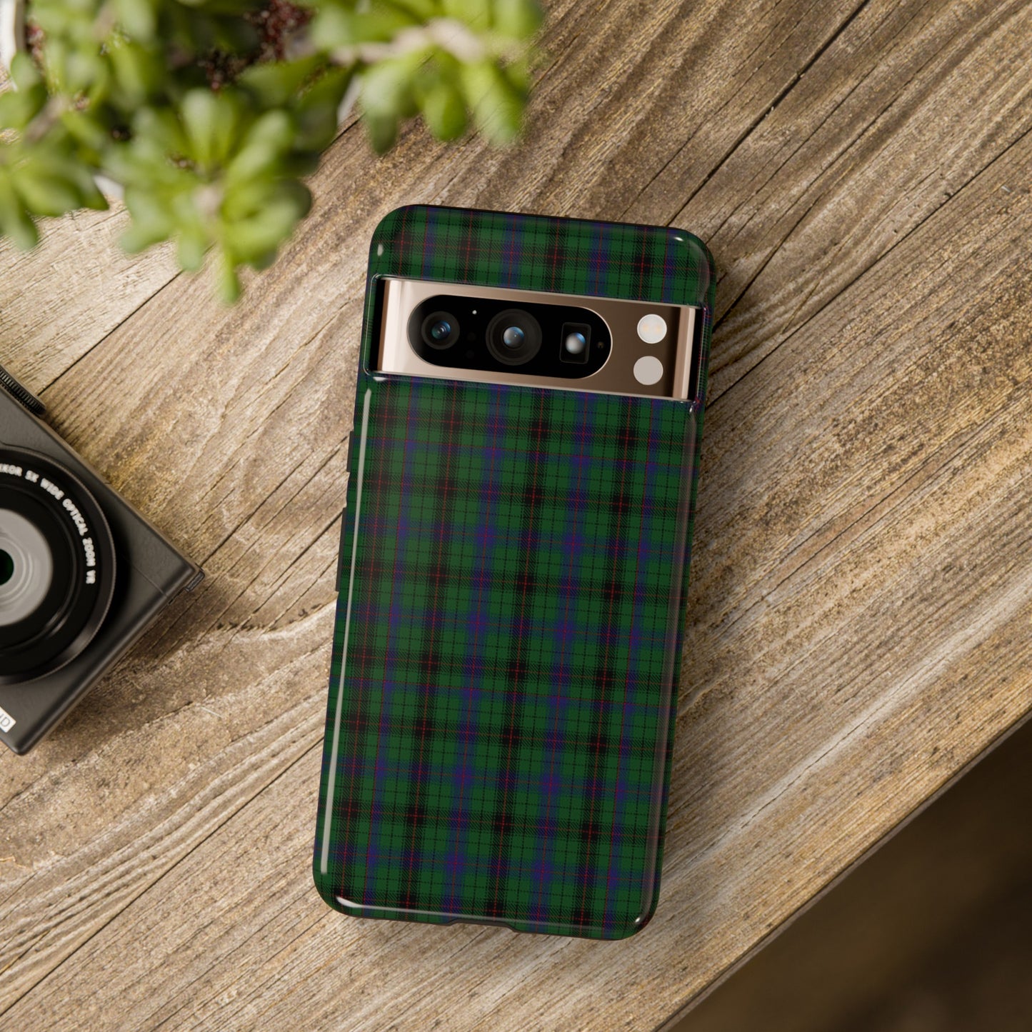 Étui de téléphone à motif tartan écossais - Davidson, Divers