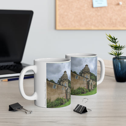 Dunmore Pineapple Photo Mug, Coffee Cup, Tea Cup, Scotland, White