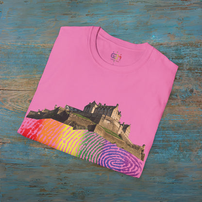 Edinburgh Castle on the Pride Rock Photo Unisex T-Shirt