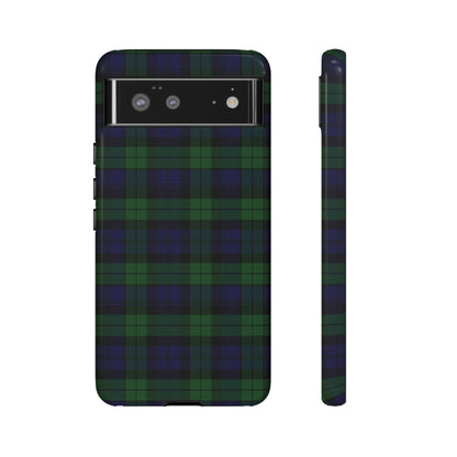 Scottish Tartan Phone Case - Black Watch, Various