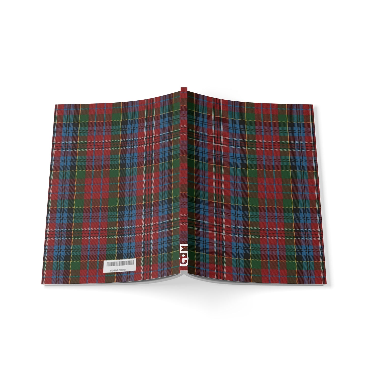 Scottish Tartan Softcover A5 Notebook - Kidd